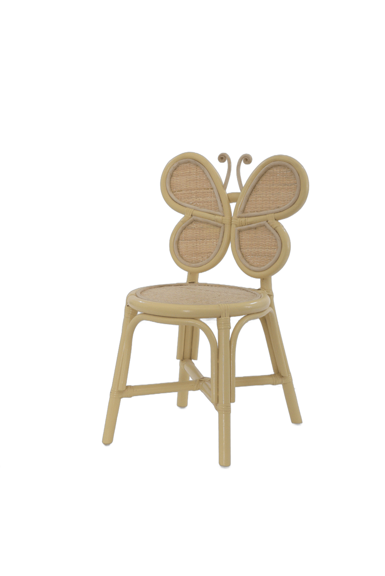 Kids Butterfly Chair Yellow