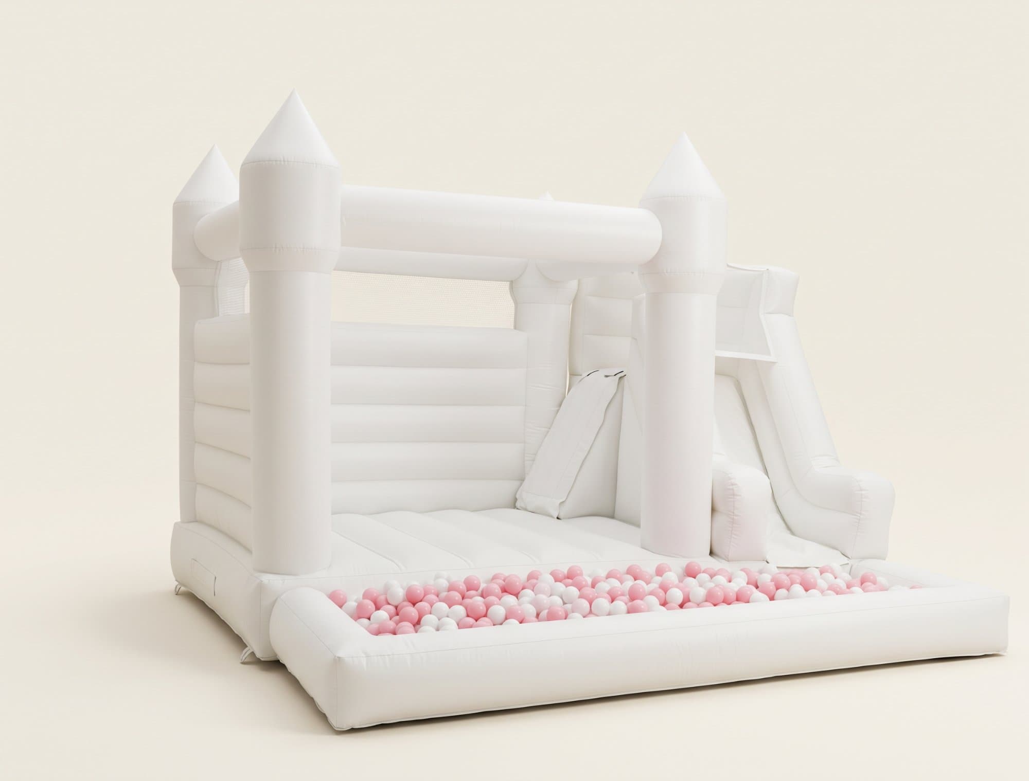 Kingdom Combo Bounce House White