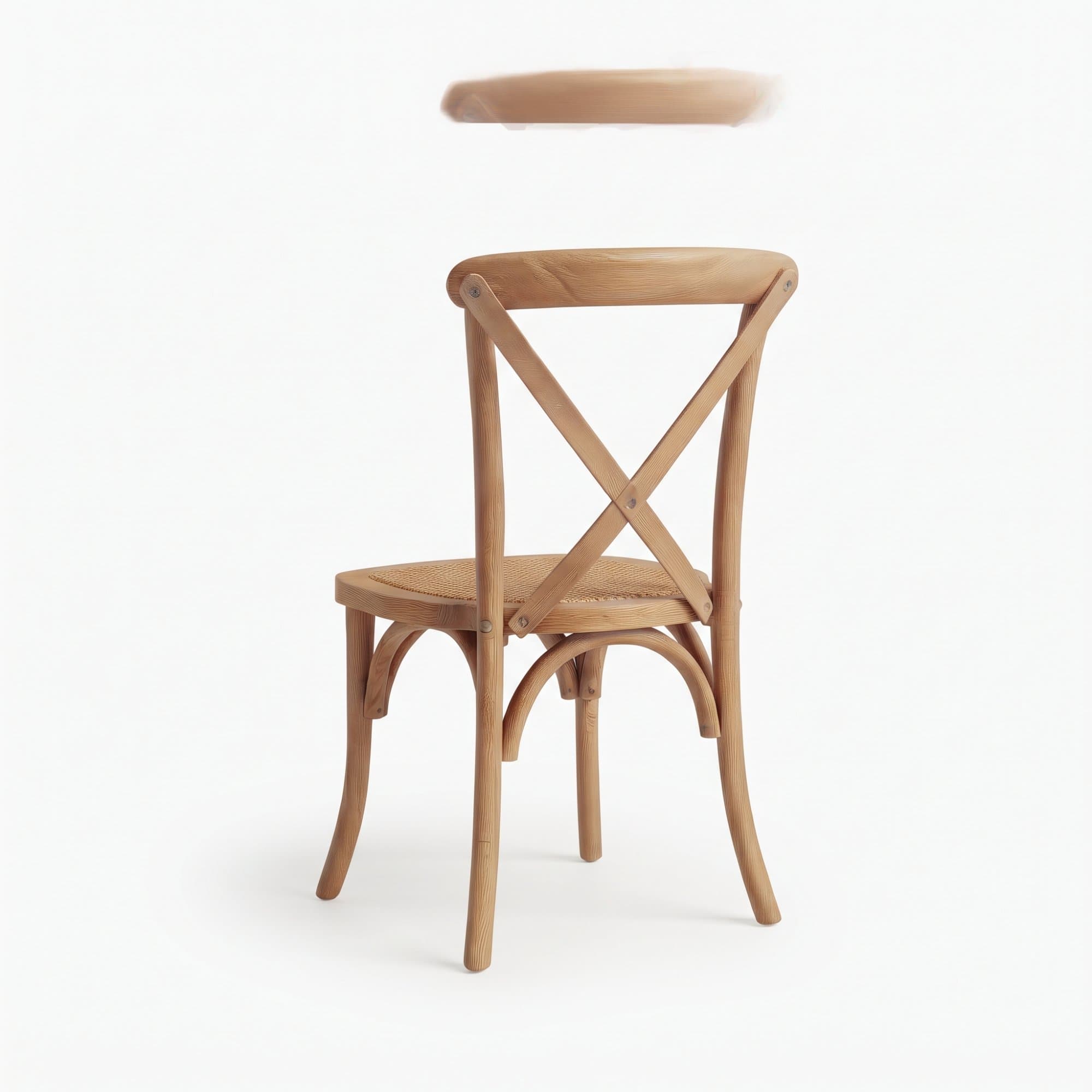 Wooden Cross Back Chair