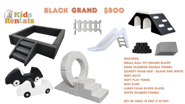 Black Grand Soft Play Package