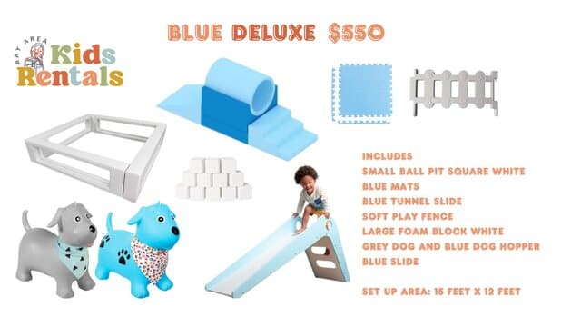 Blue Deluxe Soft Play Package