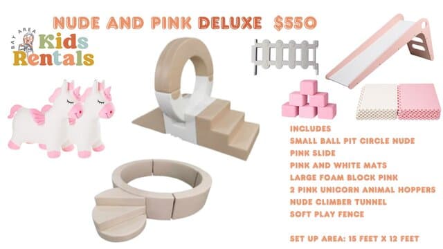 Nude and Pink Deluxe Soft Play Package