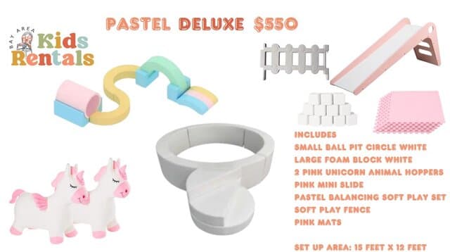 Pastel Deluxe Soft Play Package