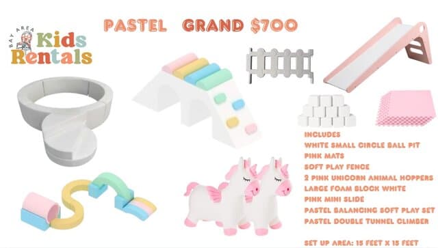 Pastel Grand Soft Play Package