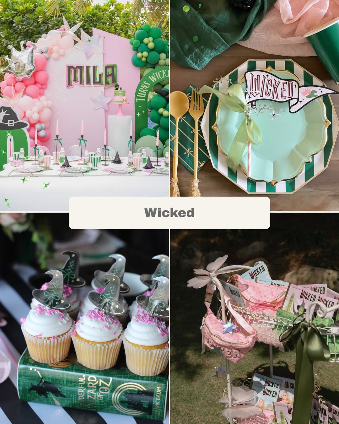 Wicked party styled by Bay Area Kids Rentals